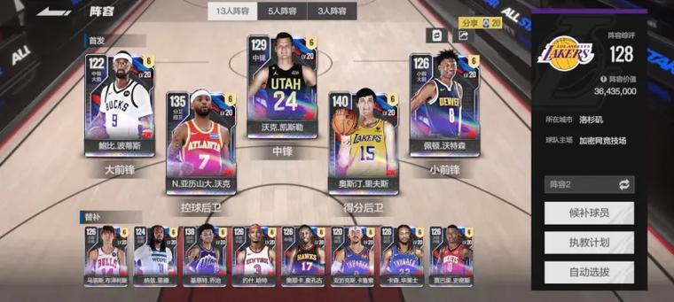 nba2k21阵容名单缩略图
