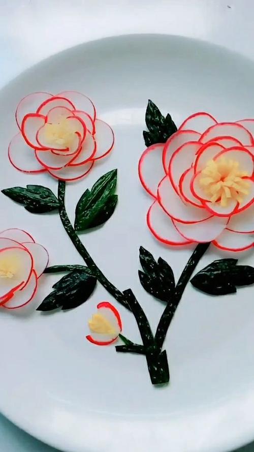 萝卜摆盘花样图片及做法