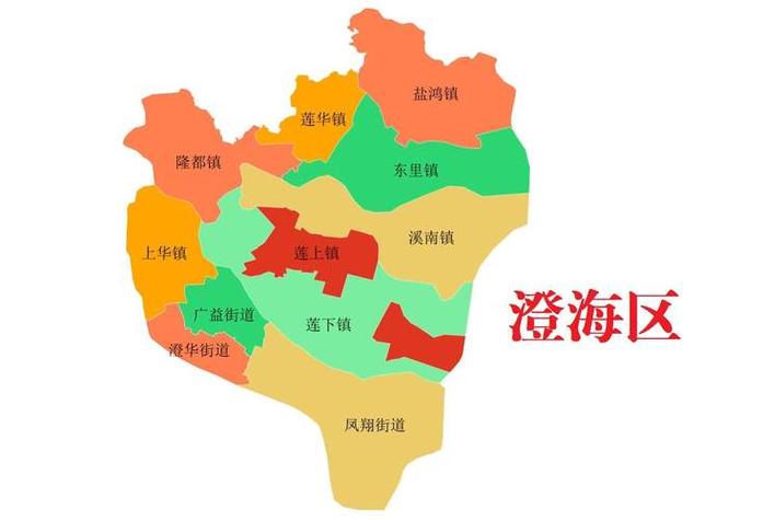 汕头市澄海区地图全图缩略图