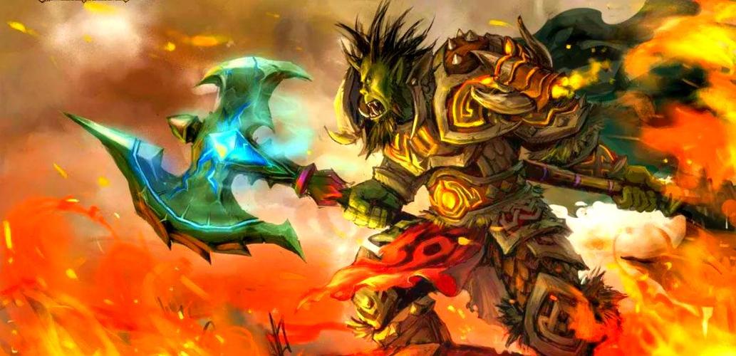 魔兽世界10.2狂暴战图标