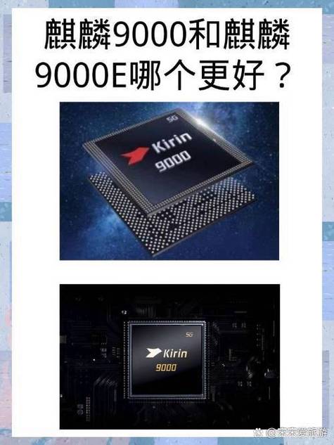 麒麟9000和990e的区别缩略图