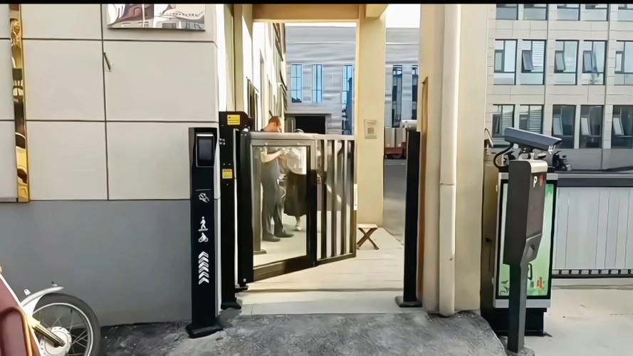 人脸识别门禁 小区图标