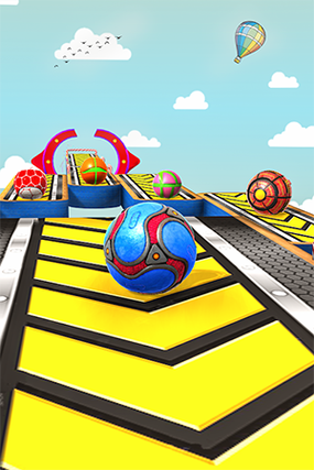 滚球天空3D:水上滚球缩略图