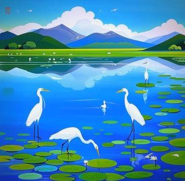 白鹭鸶 李白图标