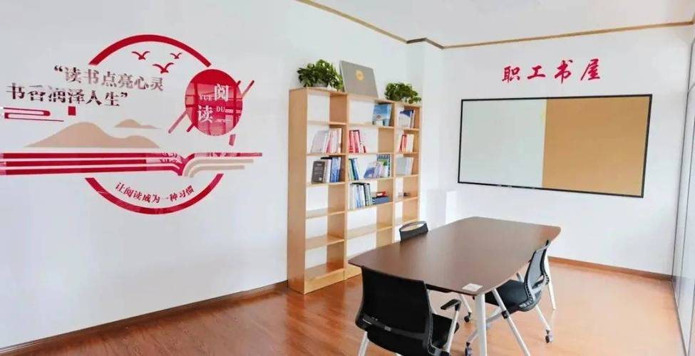 职工书屋墙面布置