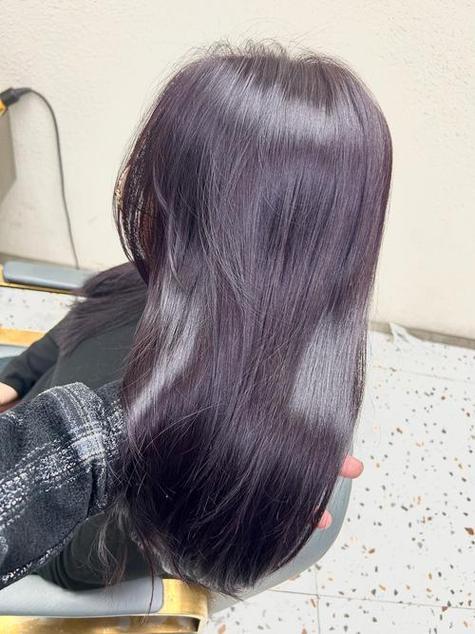 头发紫黑色是什么颜色图标