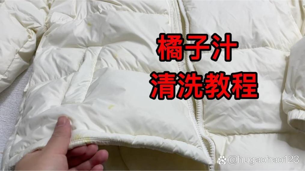 怎样去除羽绒服上的污渍图标