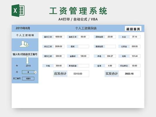 个人工资查询图标