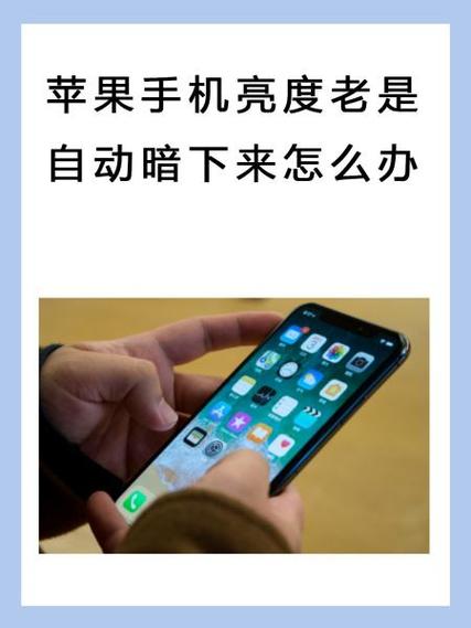 苹果屏幕一会暗一会亮图标