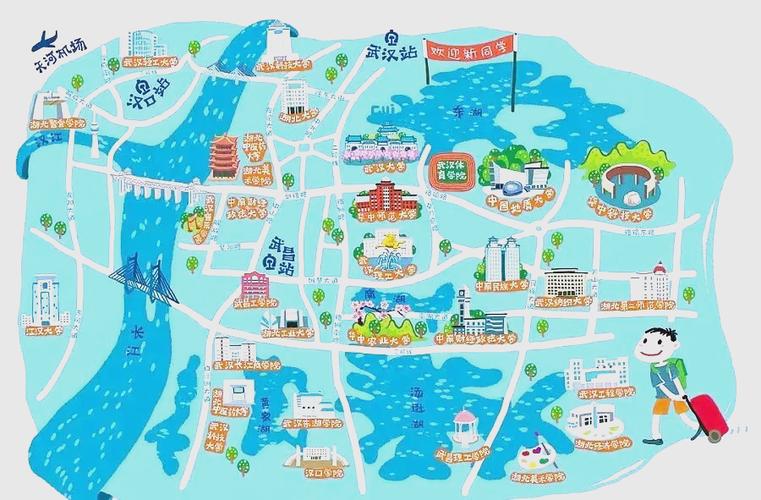 中南财大的2个校区区别图标