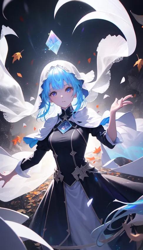漂浮少女壁纸高清图标