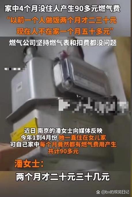 未使用燃气却产生燃气费图标