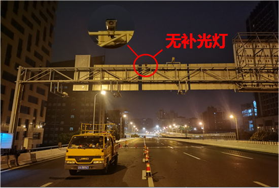 没有补光灯的电子眼是干嘛的