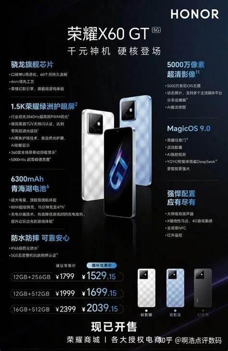 荣耀x60gt扬声器规格图标