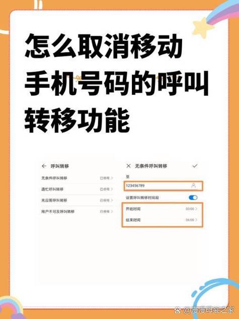 取消固话呼叫转移