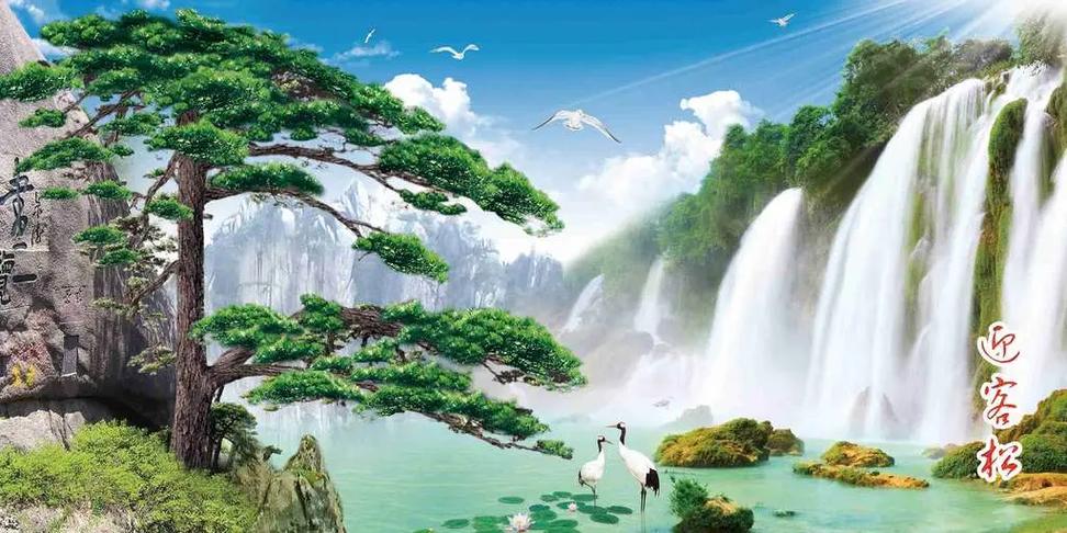 唯美背景墙图片游戏截图