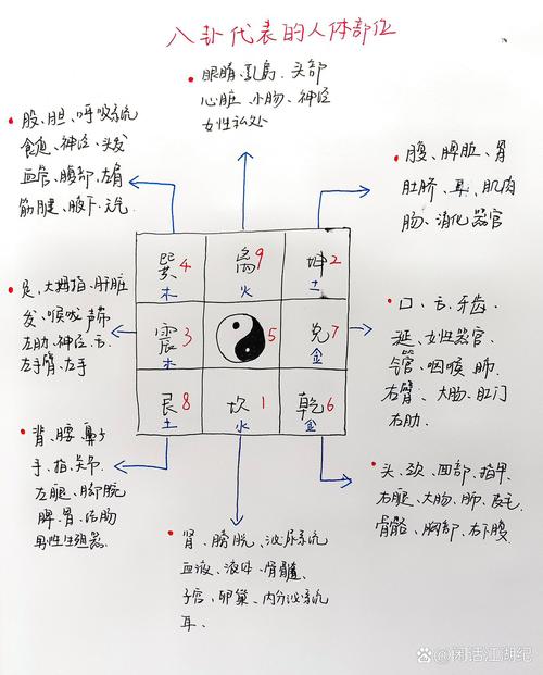 八卦对应人体部位口诀缩略图