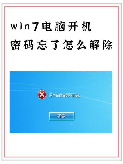 忘记开机密码最简单的解除方法图标