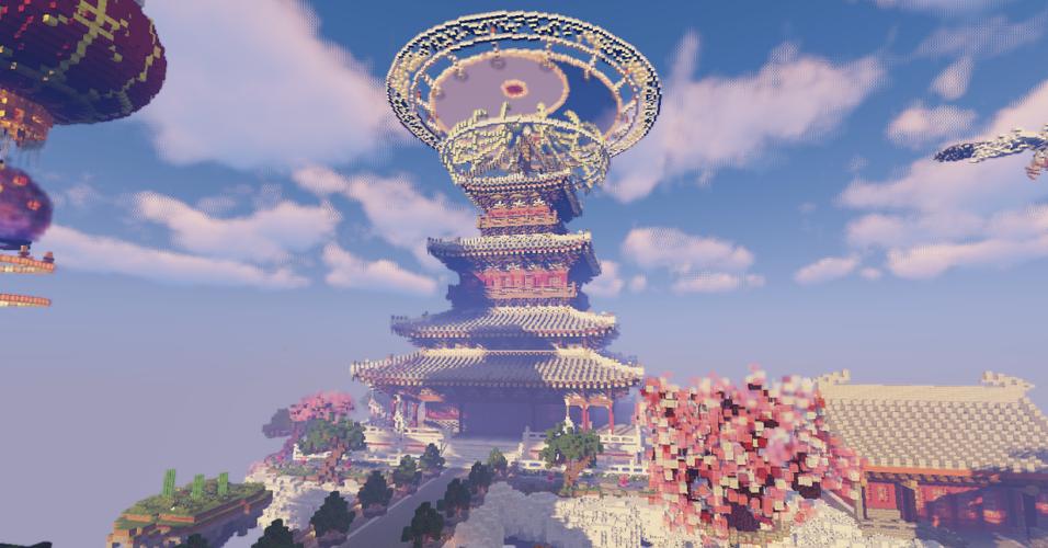 我的世界仙侠风建筑