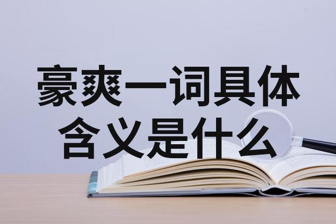 豪爽的爽什么意思缩略图