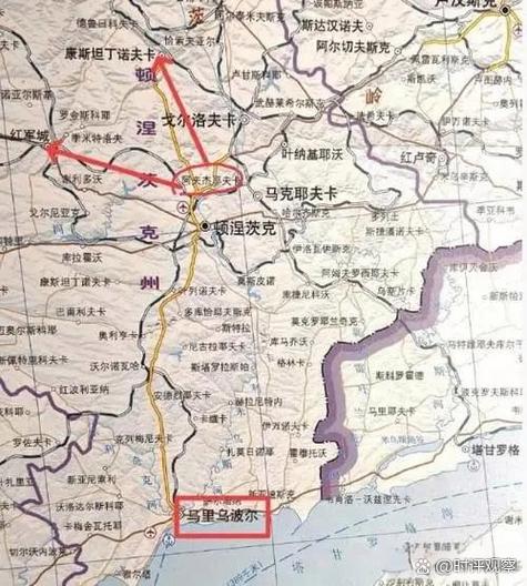 俄罗斯乌克兰地图中文版缩略图