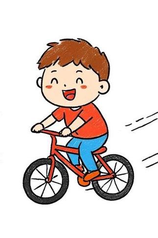 骑单车的小男孩游戏截图