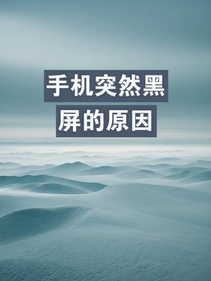 手机有电为什么会突然黑屏图标
