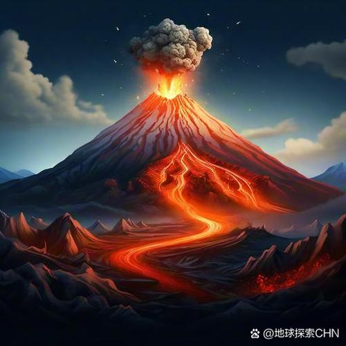 火山岩浆冷却后的岩石缩略图