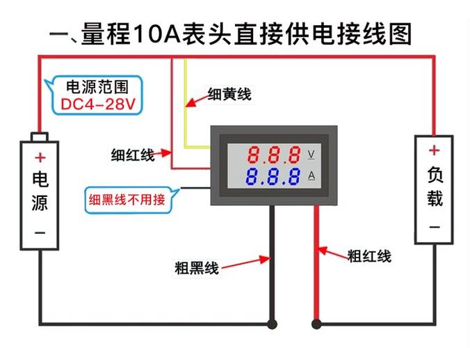 数字表头接线方法