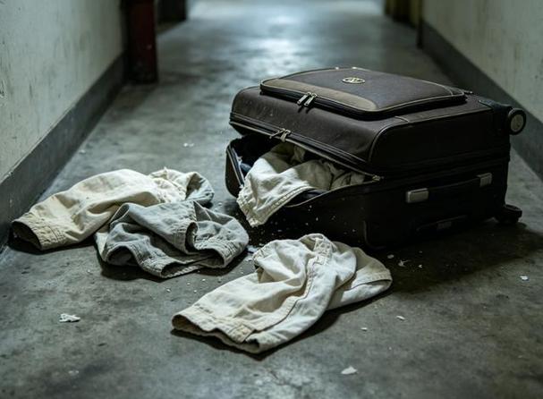 铝框行李箱突然崩开了图标