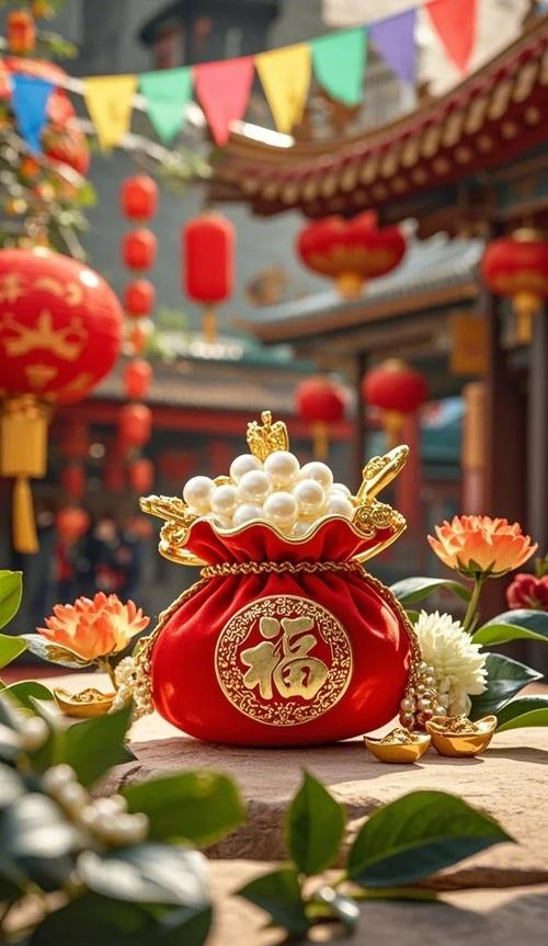 招财福袋图片