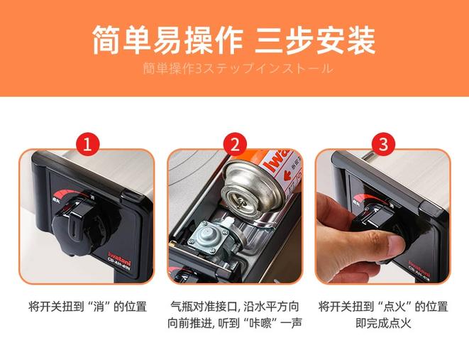 便携式卡式炉使用方法视频图标
