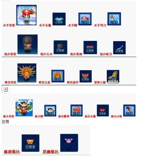 qq堂boss装备爆率图标
