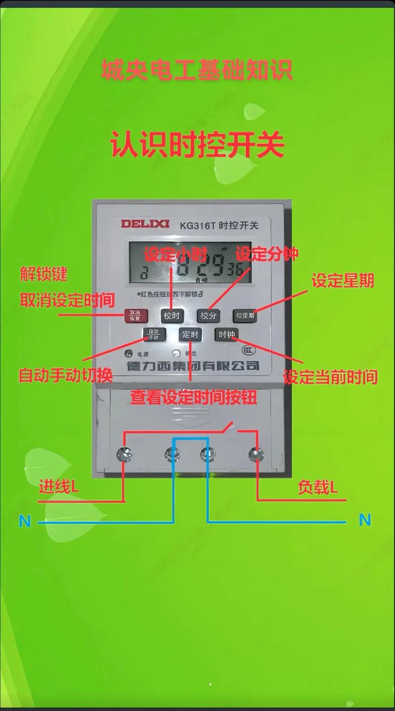 怎样设置时控开关缩略图