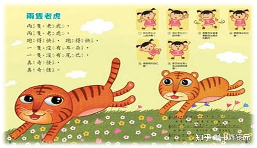 两只老虎动画片视频儿歌