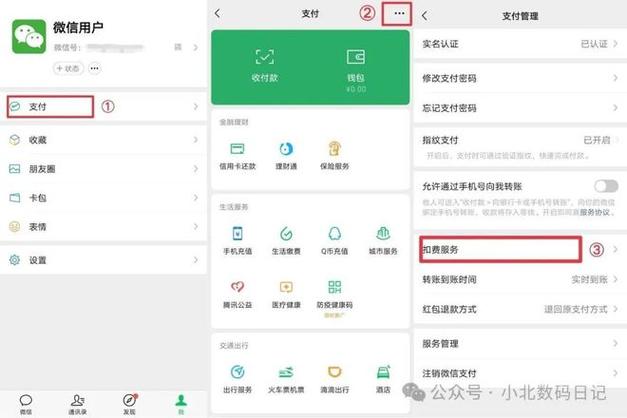 微信默认付款卡怎么设置