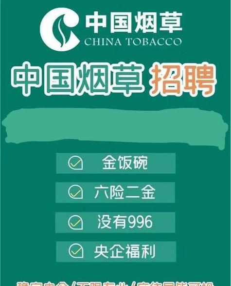 石家庄烟厂最新招聘缩略图