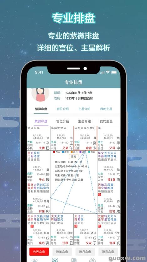 紫微斗数在线排盘免费软件缩略图
