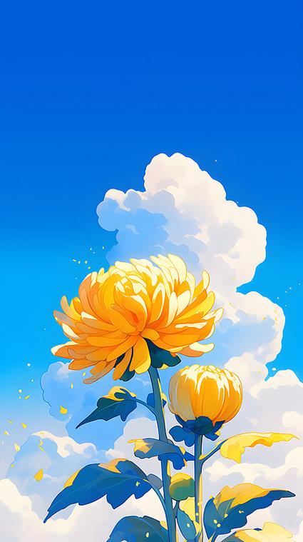 菊花动漫图片缩略图