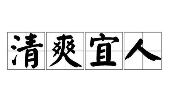 形容人清爽是什么意思游戏截图