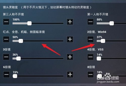 倍镜左右飘调什么灵敏度