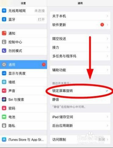 如何使iPad屏幕旋转缩略图