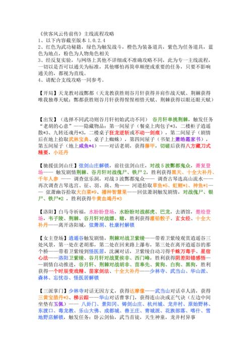 侠客风云传前传图文完美攻略游戏截图