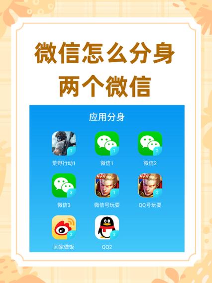 苹果手机微信怎么分身两个微信缩略图