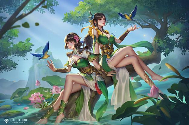 三国杀大乔小乔技能天香琉璃缩略图