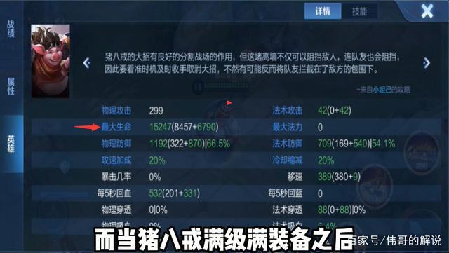 王者荣耀初始血量最高