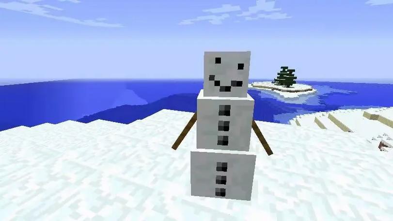 我的世界女孩和雪人系列动画