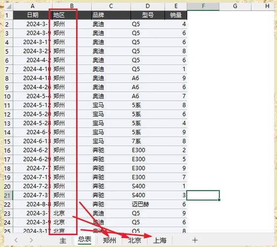 多个sheet另存为独立表格