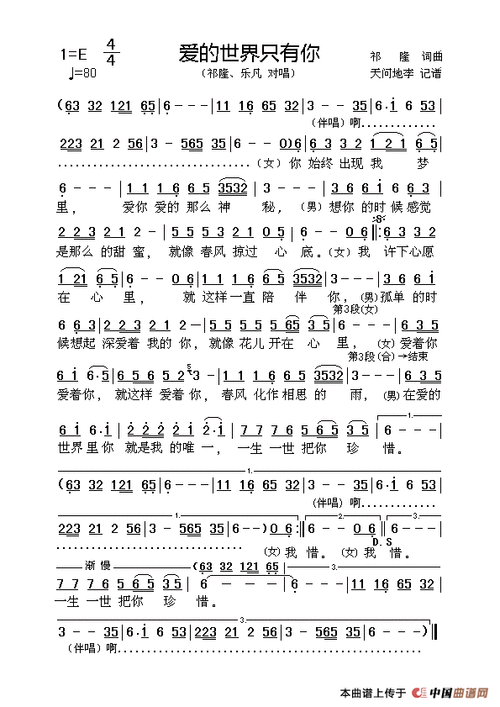 爱的世界只有你歌曲dj缩略图