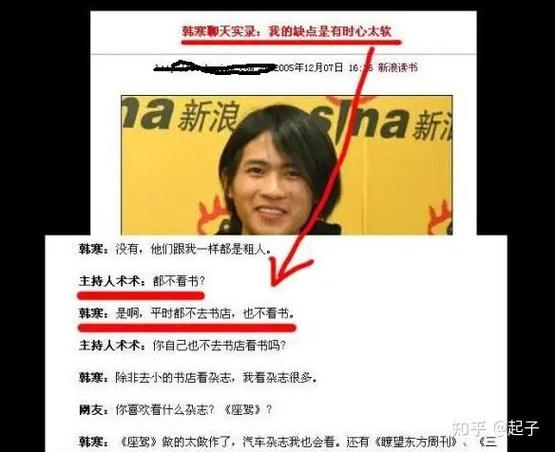 韩寒的文学水平缩略图